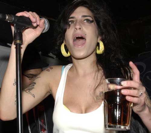 Amy Winehouse Drunk