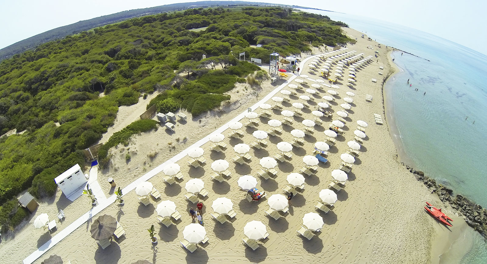 spiaggia hotel nel Salento